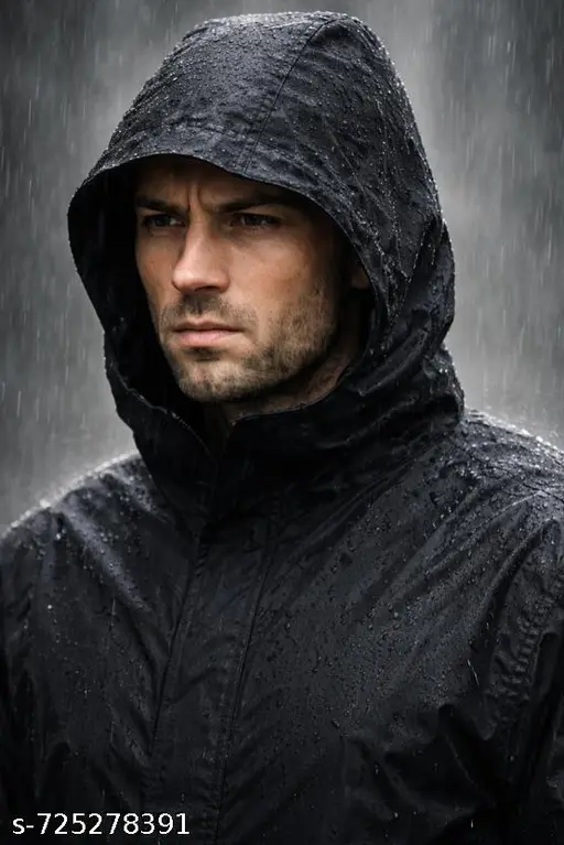 All Weather Men & Women 100% Waterproof Raincoat with Convenient Separate Hood
